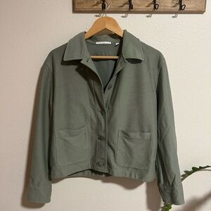 Uniqlo Olive Utility Jacket